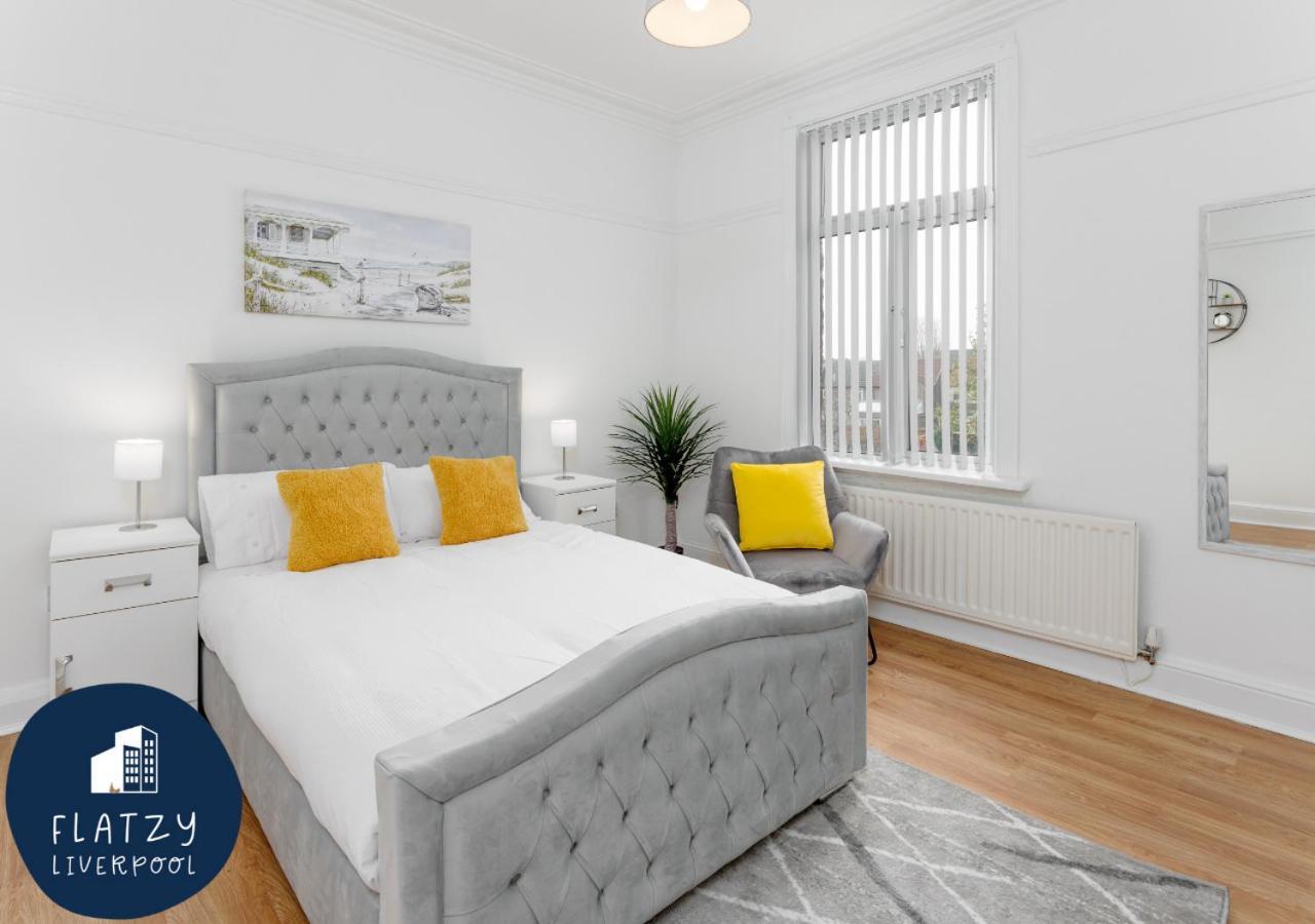 Flatzy - 6 Bed Oasis Close To Football Stadiums Ліверпуль Екстер'єр фото