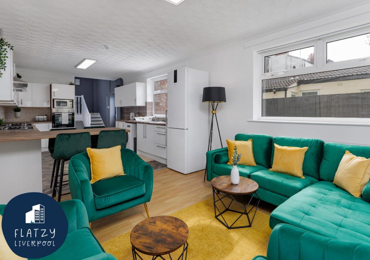 Flatzy - 6 Bed Oasis Close To Football Stadiums Ліверпуль Екстер'єр фото